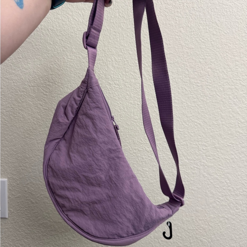 Uniqlo Purple Crossbody Bag Minimalist Design